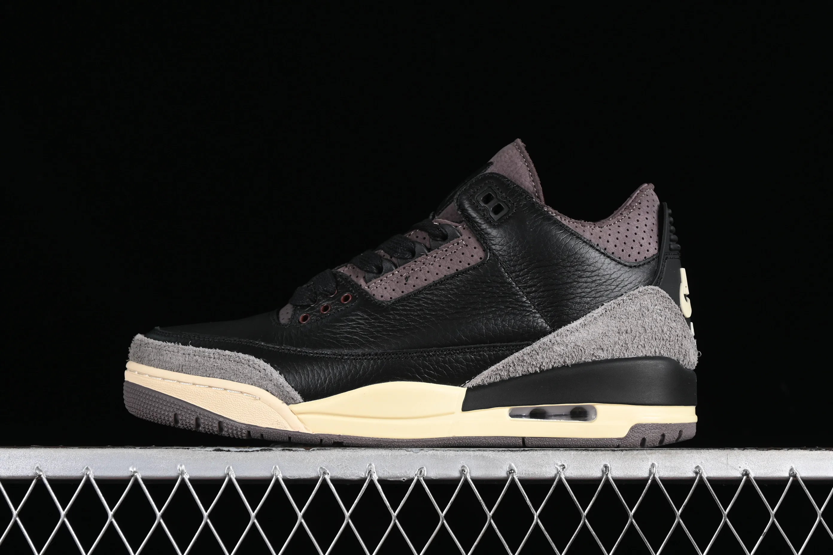All categories Air Jordan Jordan series basketball shoes Air Jordan 3 A Ma Maniere x Air Jordan 3 Retro "Black" AJ3 Joe 3 joint model FZ4811-001